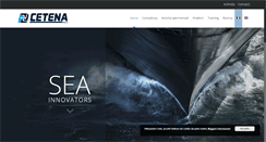 Desktop Screenshot of cetena.it